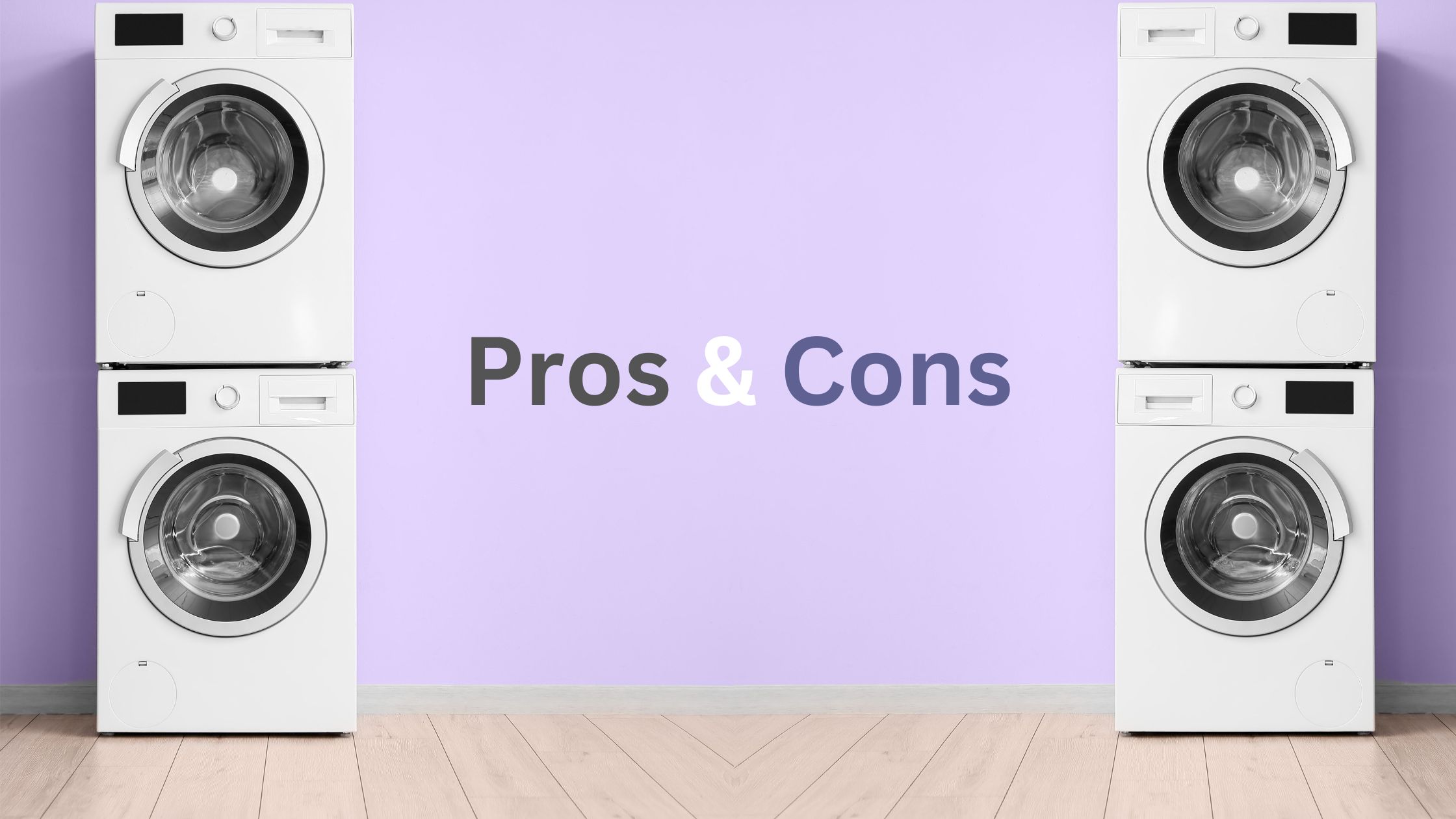 Pros And Cons Of Stackable Washer And Dryer at Sheryl Hale blog