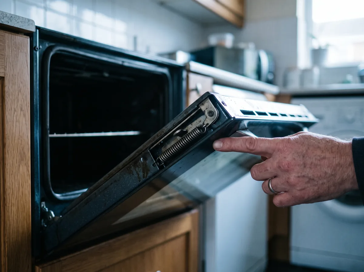 oven door not closing reasons bent hinge